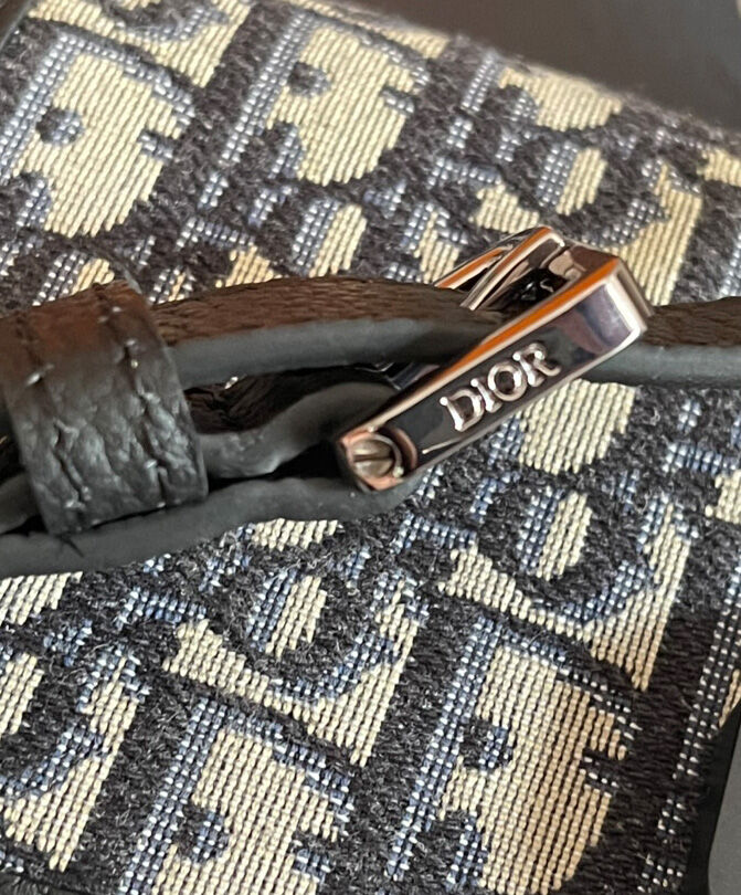 Christian Dior Gallop Messenger Bag Dark Blue